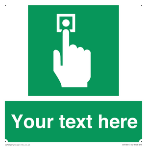 Custom Safe Condition Emergency call point